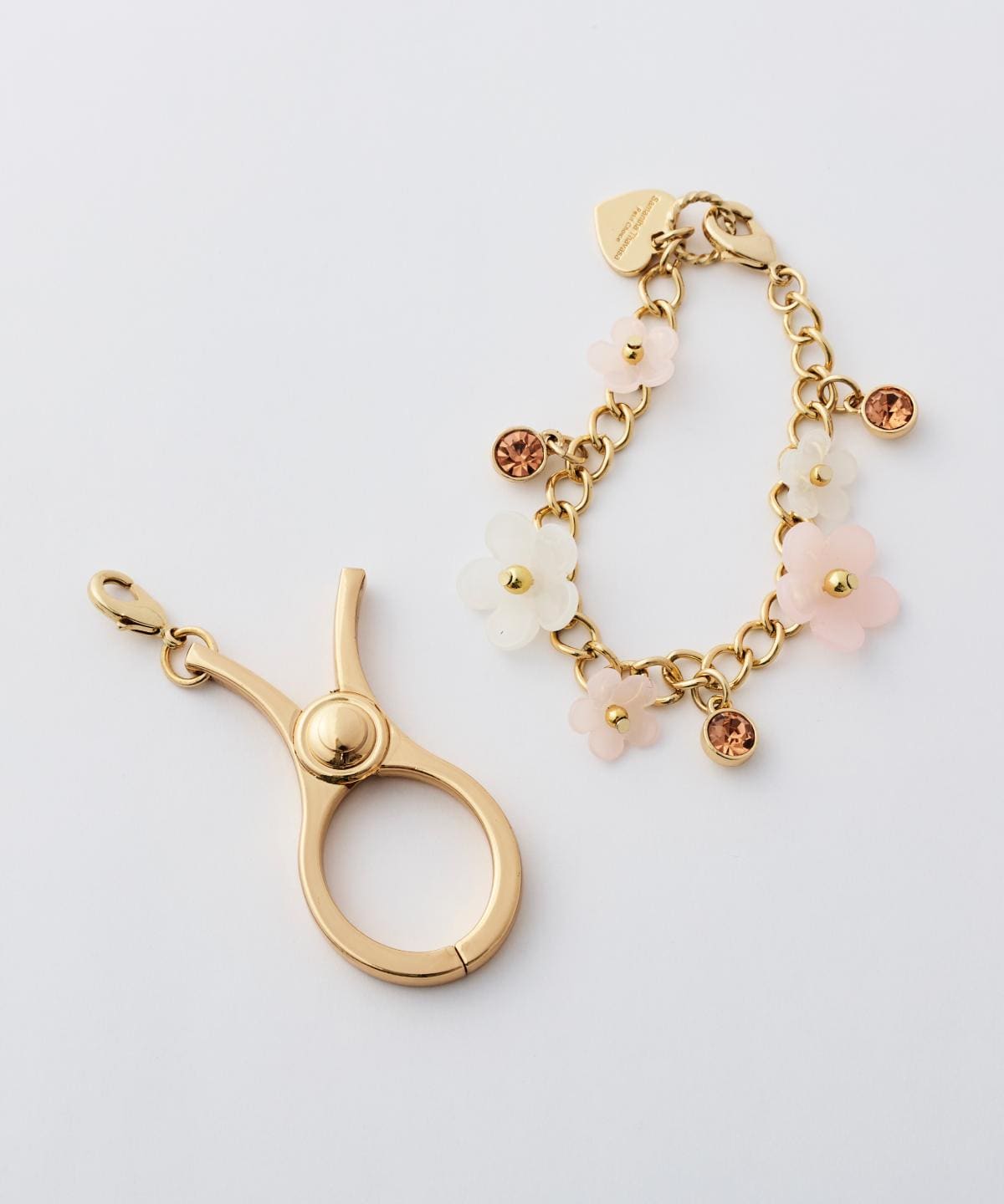 フラワーグローブホルダー バッグチャーム