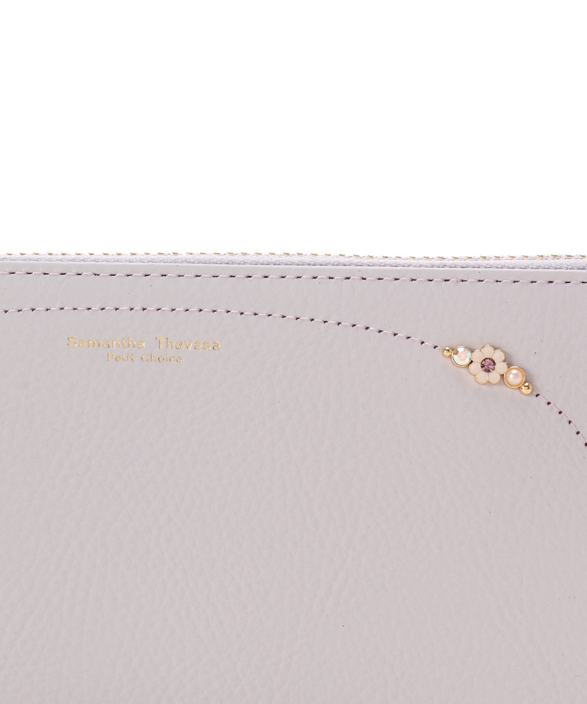フラワーパール 長財布