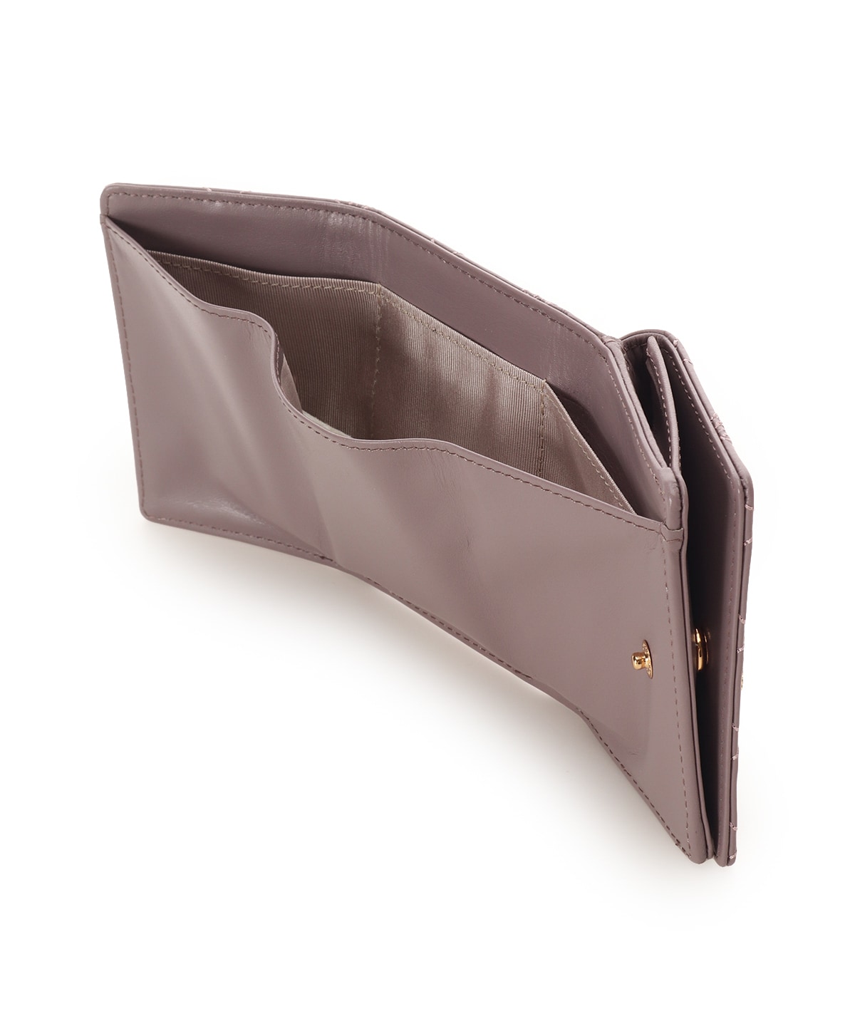 リボンキルト ミニ財布