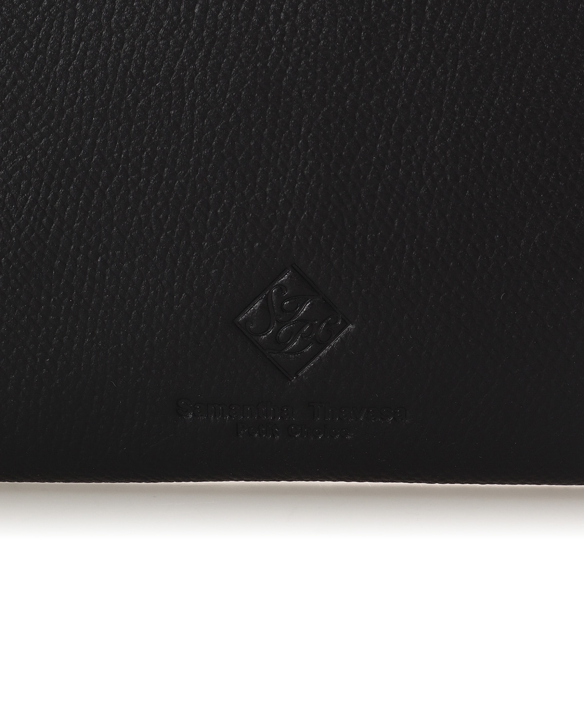 スクエアモチーフソフトレザー 長財布