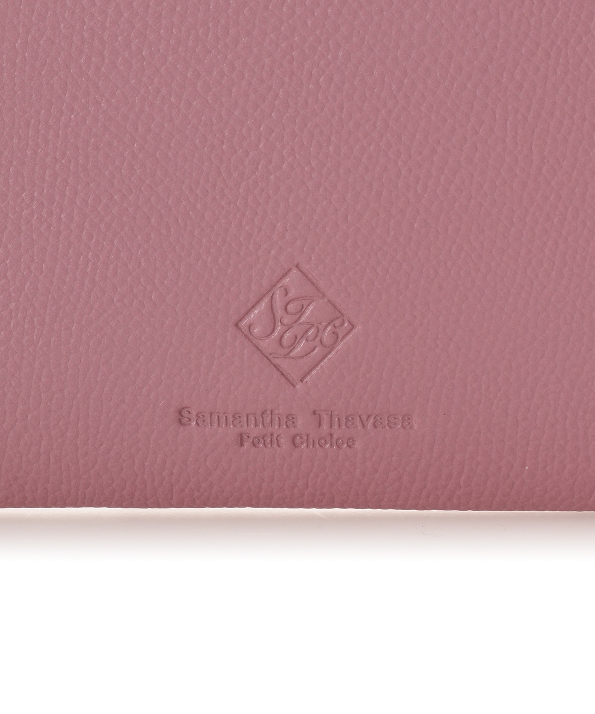 スクエアモチーフソフトレザー 長財布