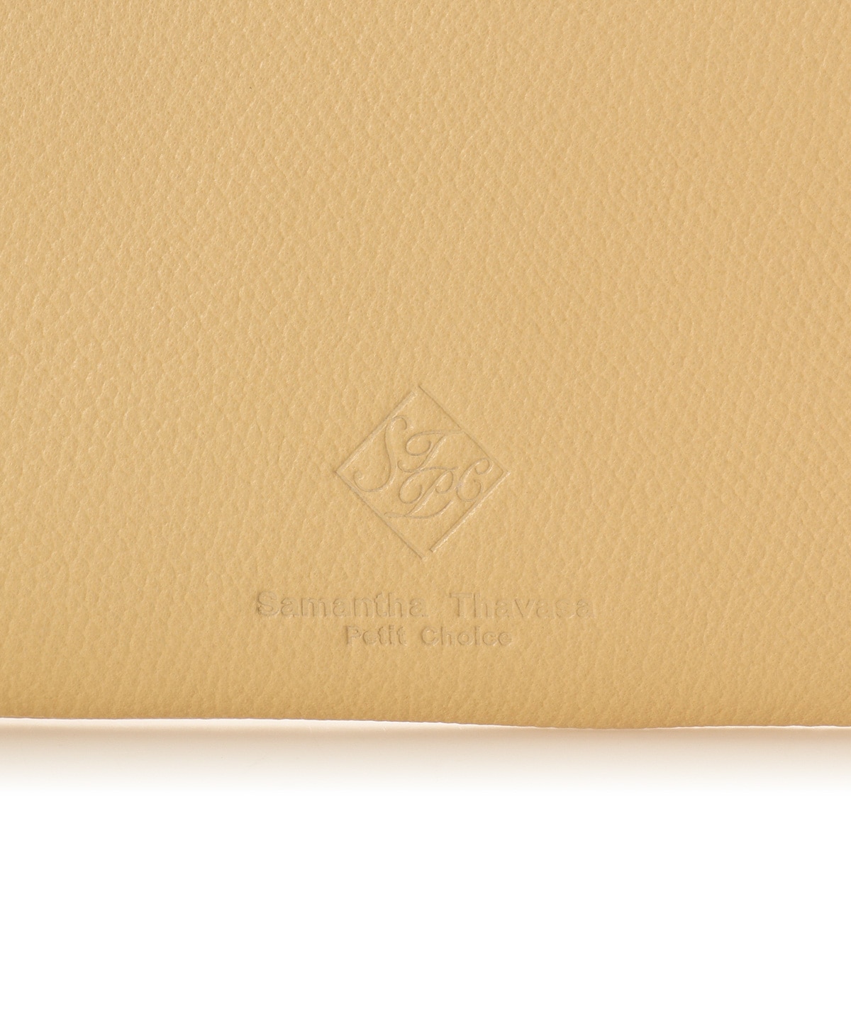 スクエアモチーフソフトレザー 長財布