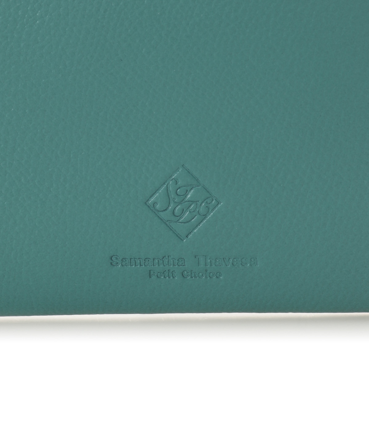 スクエアモチーフソフトレザー 長財布