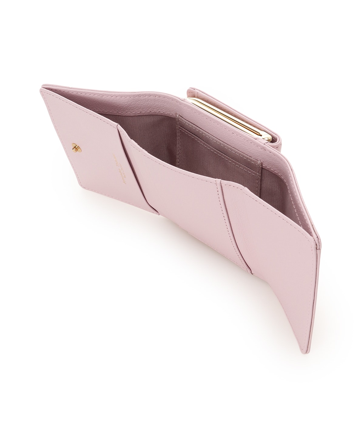 エレガントフラワー 口金折財布