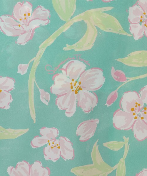 ストレッチタフタ花柄スカート M グリーン Samantha Thavasa Under25 No 7サマンサタバサグループ 公式オンラインショップ