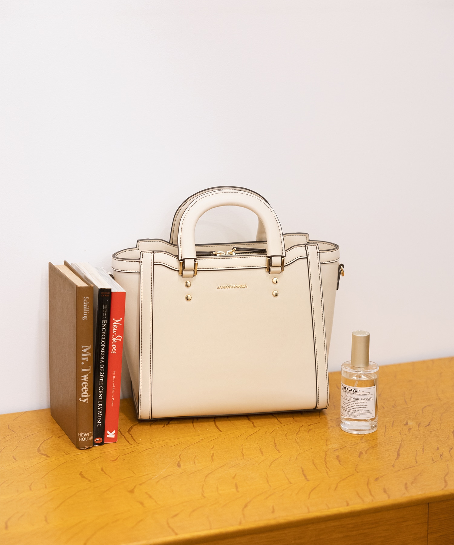 ポイントステッチハンドバッグ