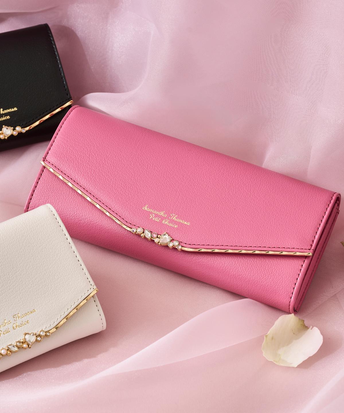 ハートジュエルバー　長財布