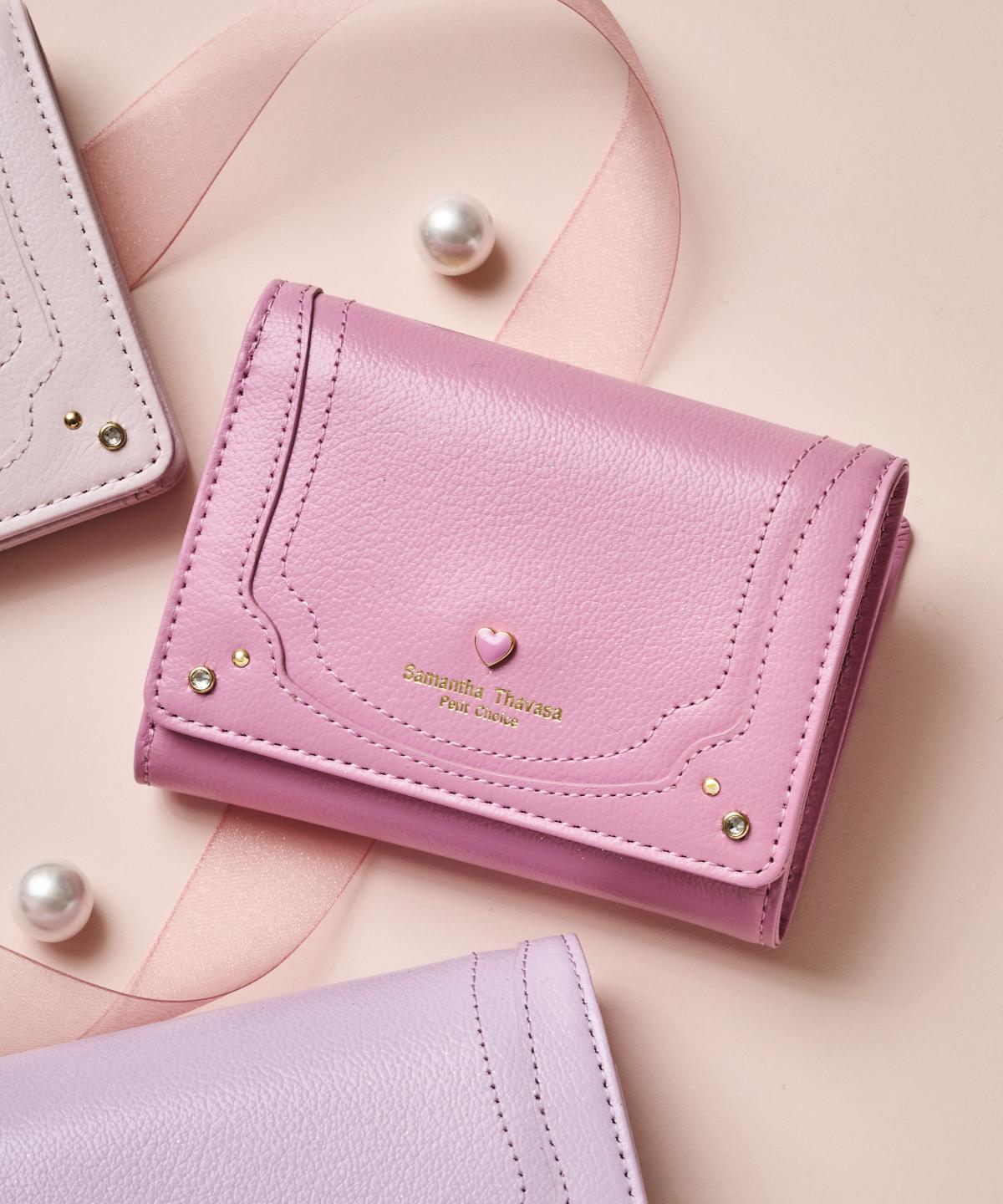 プチハート 折財布