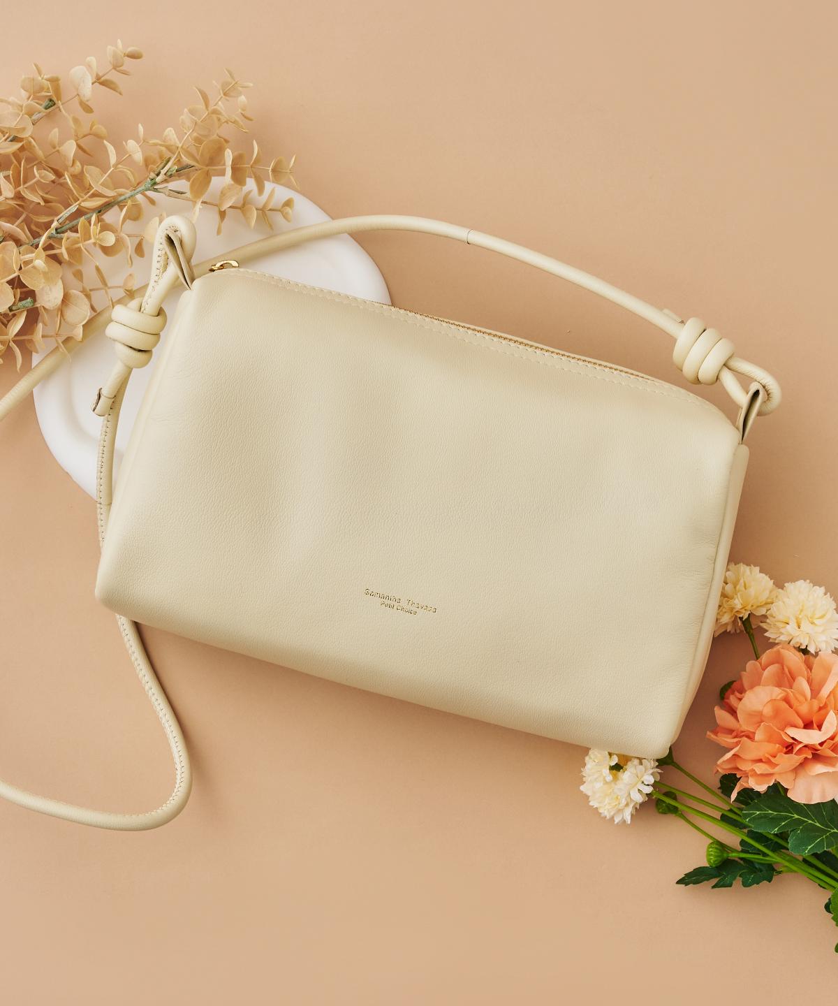 ゴートレザーシンプルバッグ