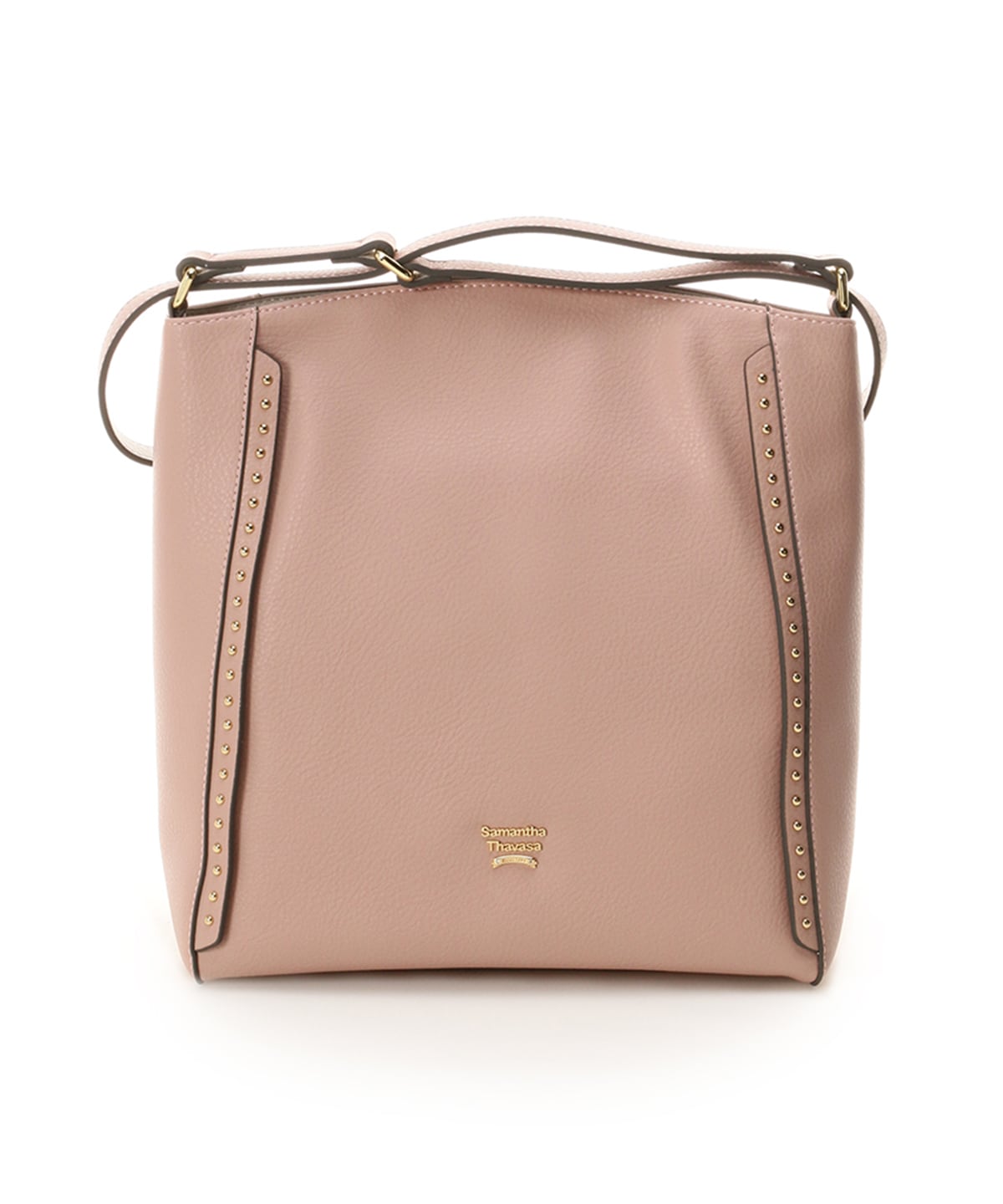 スタッズ2wayソフトバッグ 小 Free ピンク Samantha Thavasaサマンサタバサグループ 公式オンラインショップ