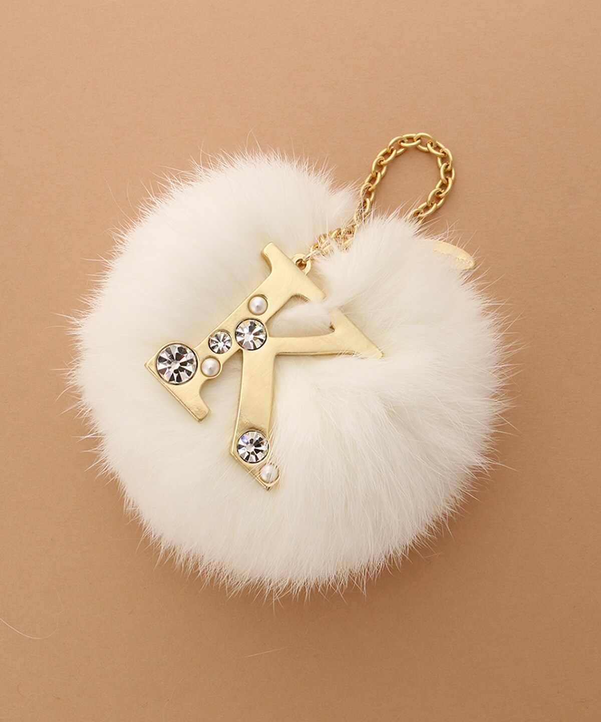 ラビットファーイニシャルチャーム K Free ゴールド Samantha Thavasaサマンサタバサ公式オンラインショップ ラビットファーイニシャルチャーム K Free ゴールド Samantha Thavasaサマンサタバサ公式オンラインショップ