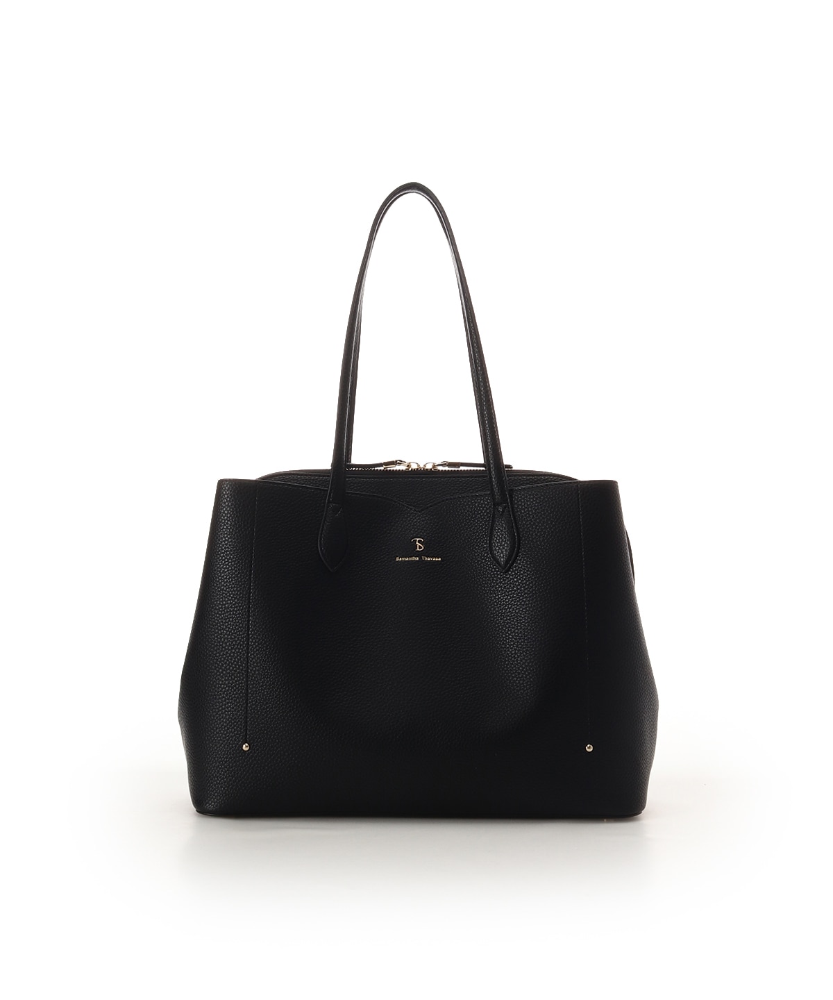 ウェーブデザインカッティングトートーバッグ