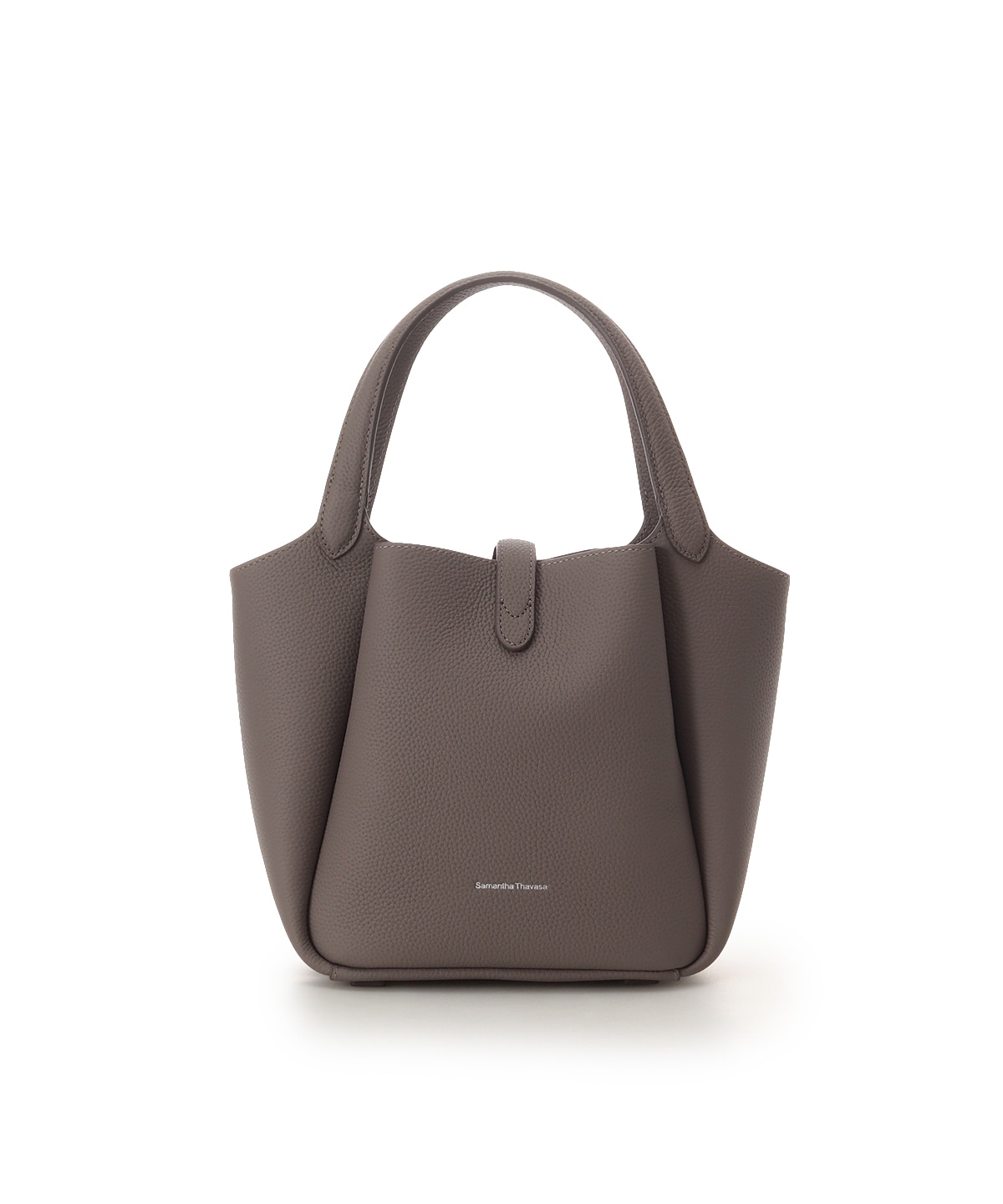 シンプルデザインソフトレザー ハンドバッグ