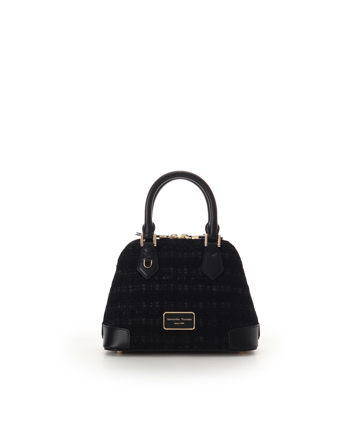 [Holiday Collection]ファンシーツイード ハンドバッグ