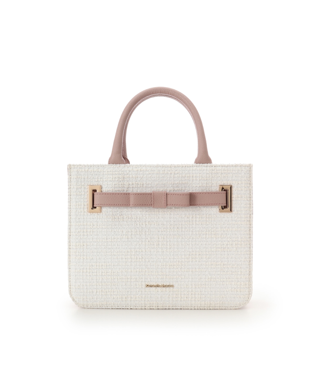 ループツイードデザイン エムシュシュⅢ トートバッグ