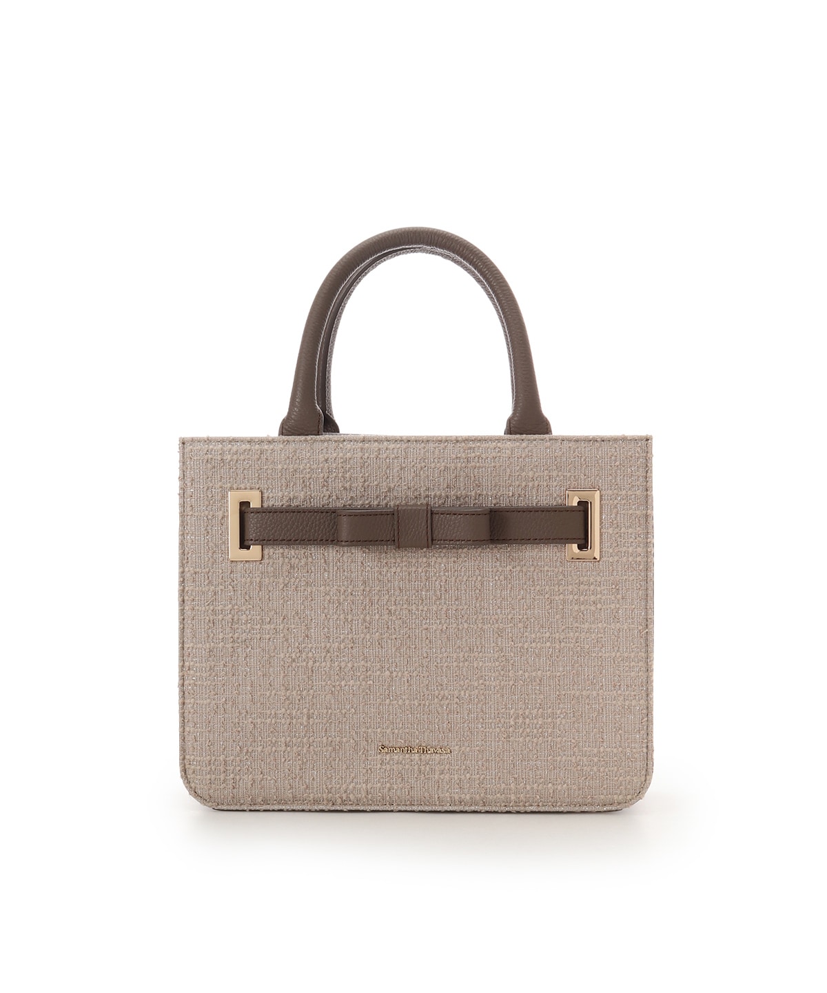 ループツイードデザイン エムシュシュⅢ トートバッグ