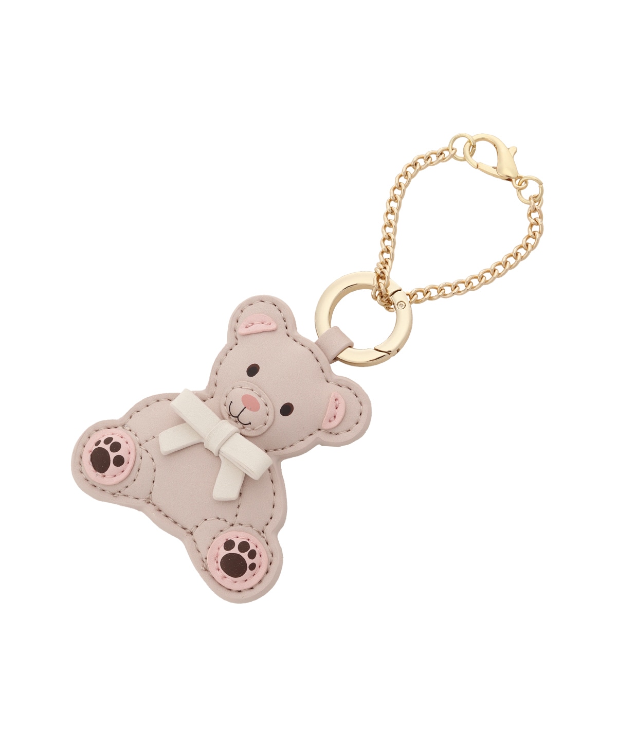 ベアモチーフ ミラーバッグチャーム