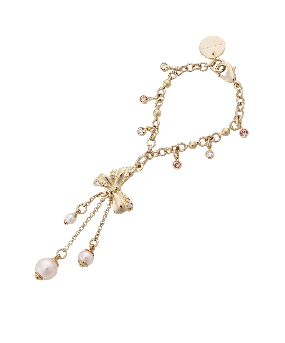 リボンモチーフバッグチャーム