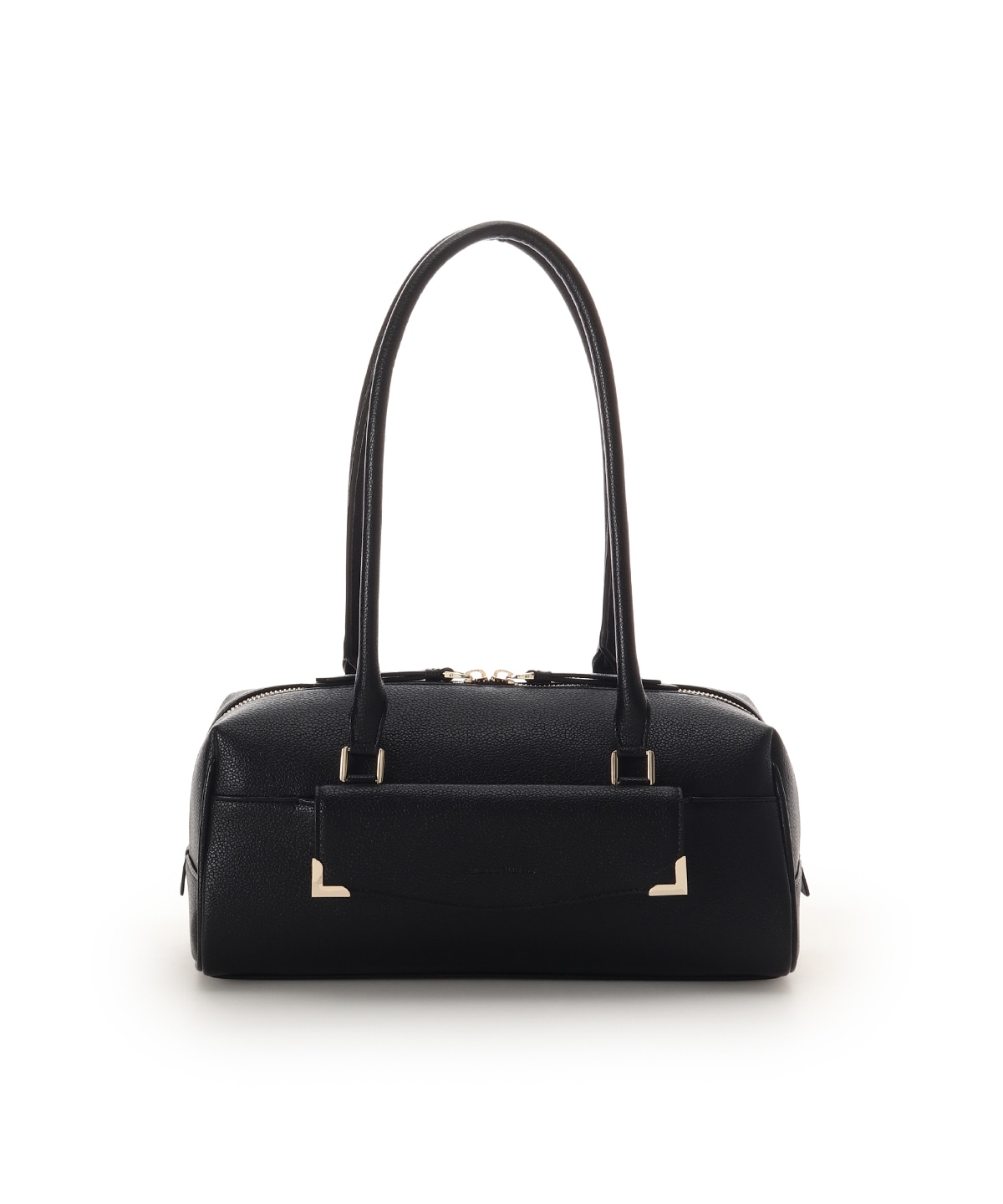 角金具ワイドボストンバッグ