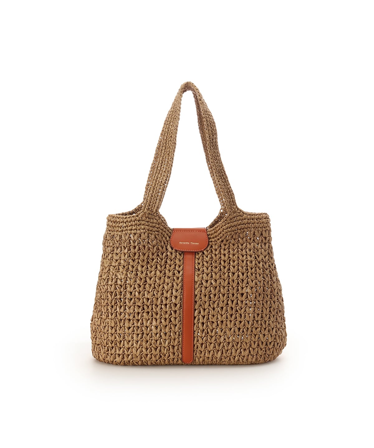 かご編みトートバッグ