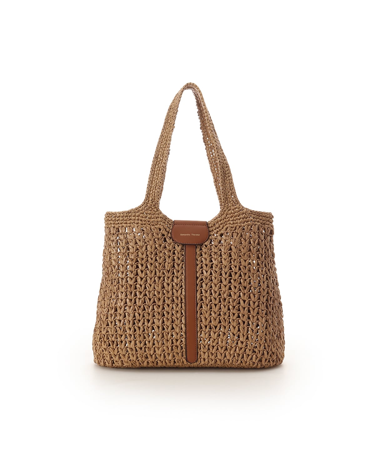 かご編みトートバッグ