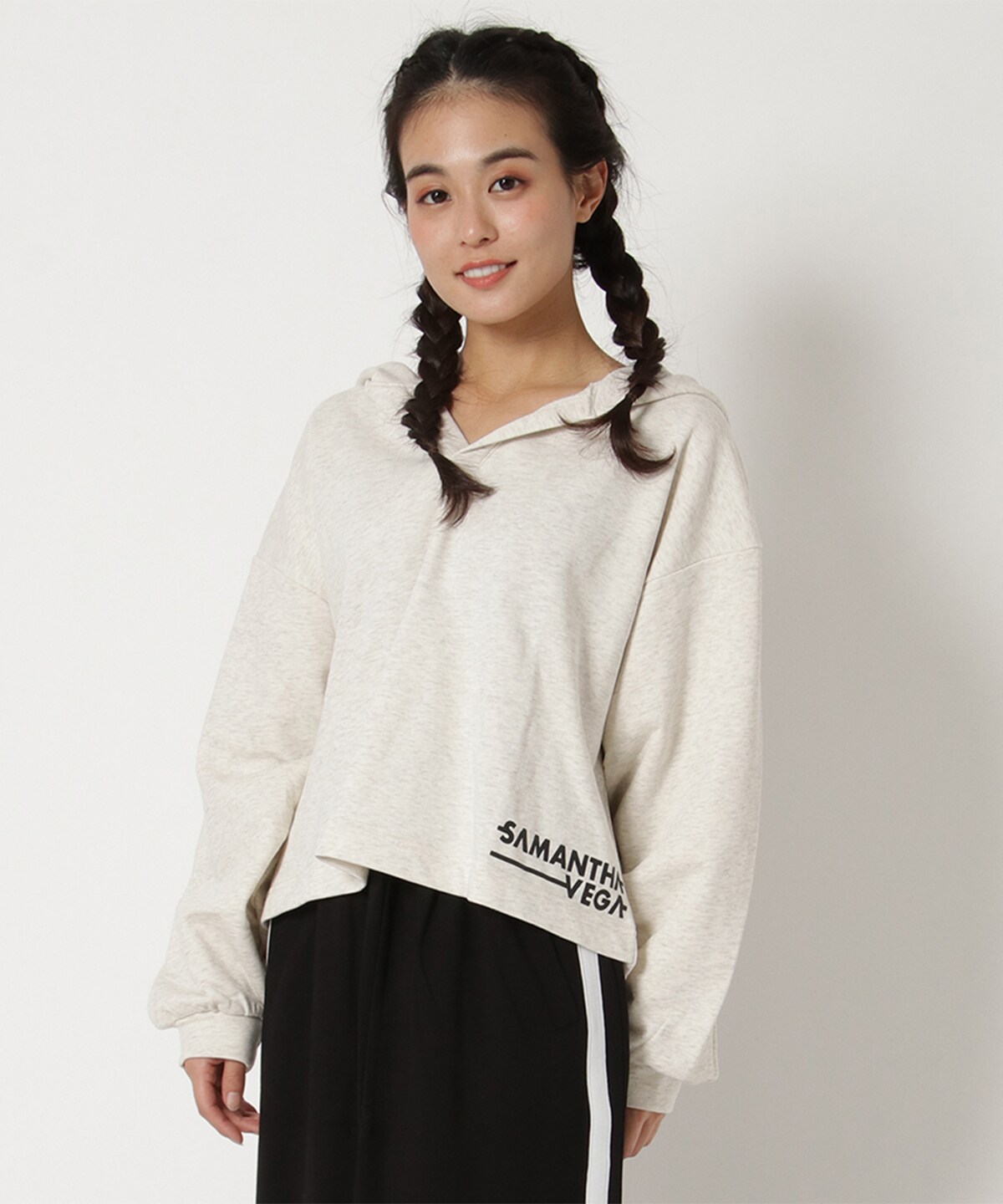 vネックパーカー F ベージュ Samanthavegaサマンサタバサグループ 公式オンラインショップ vネックパーカー F ベージュ Samanthavegaサマンサタバサグループ 公式オンラインショップ