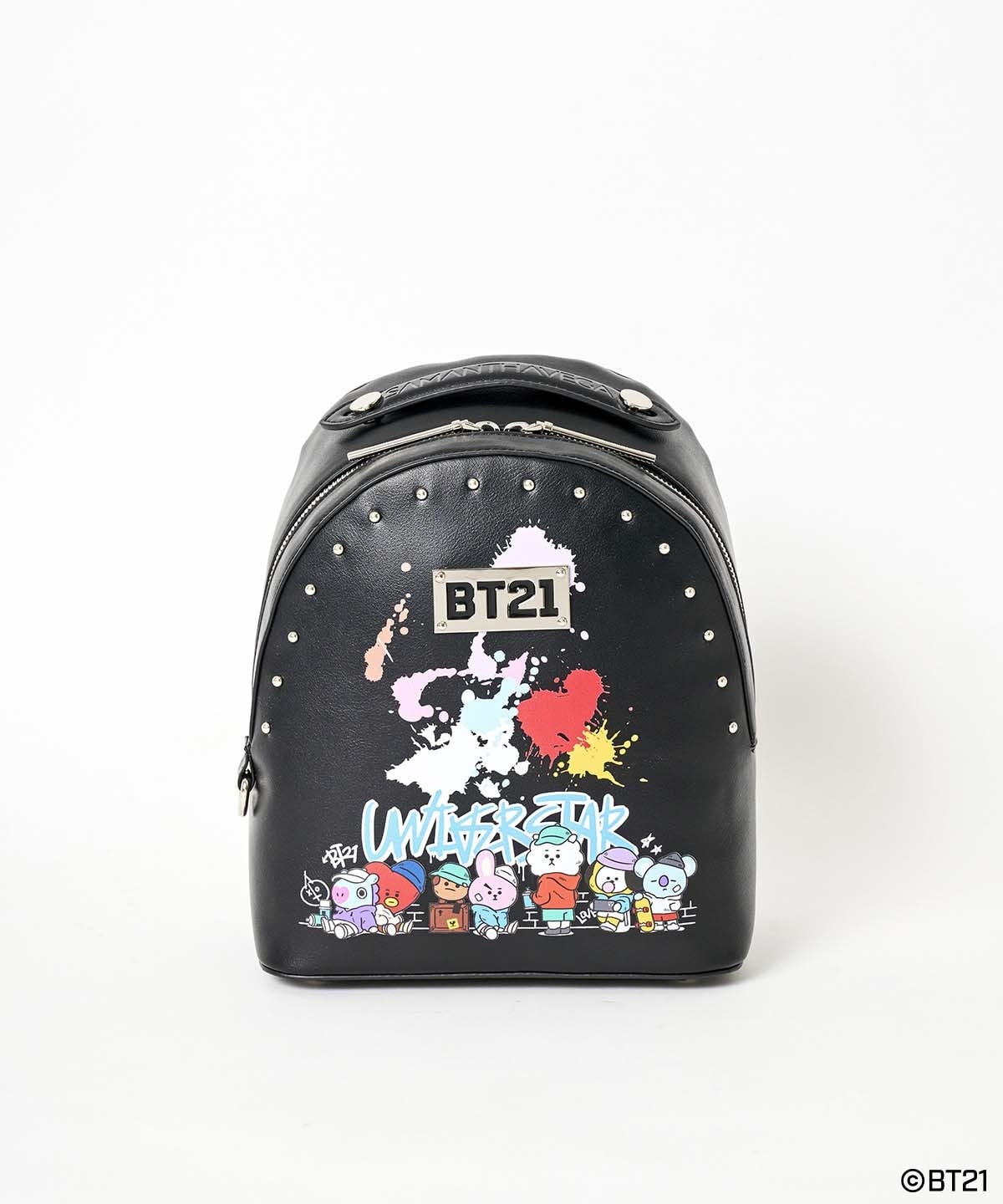 BT21 リュック(ブラック)(FREE ブラック): SAMANTHAVEGAサマンサタバサ