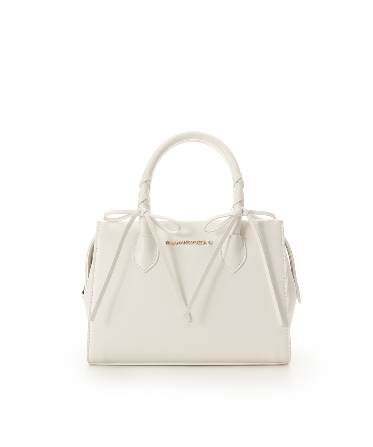 バレエコアレースアップハンドバッグ