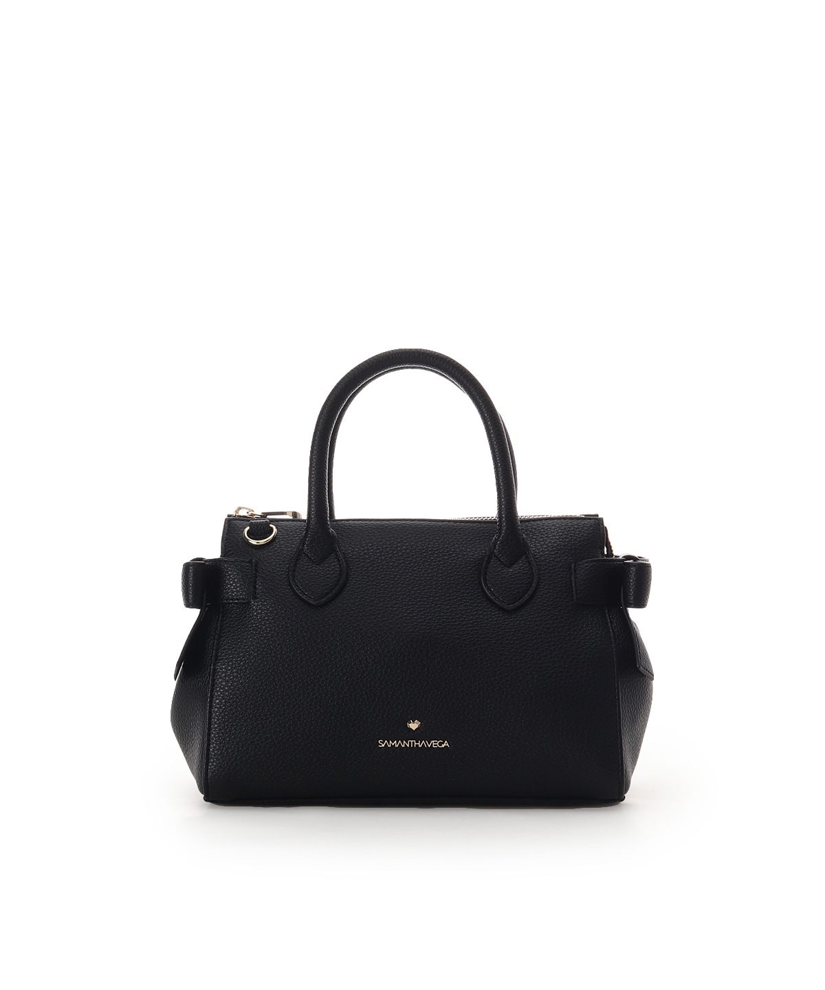 スクエアリボンハンドバッグ