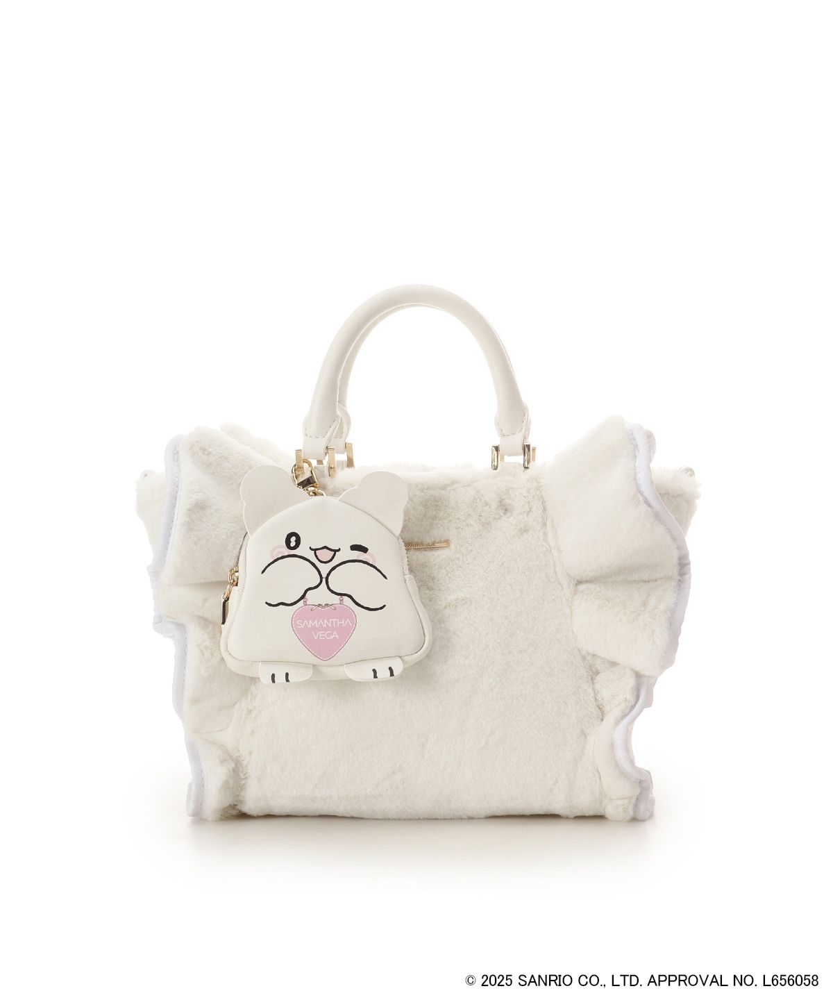 おかはは様 はなまるおばけ」ハンドバッグ(FREE ホワイト): SAMANTHAVEGA
