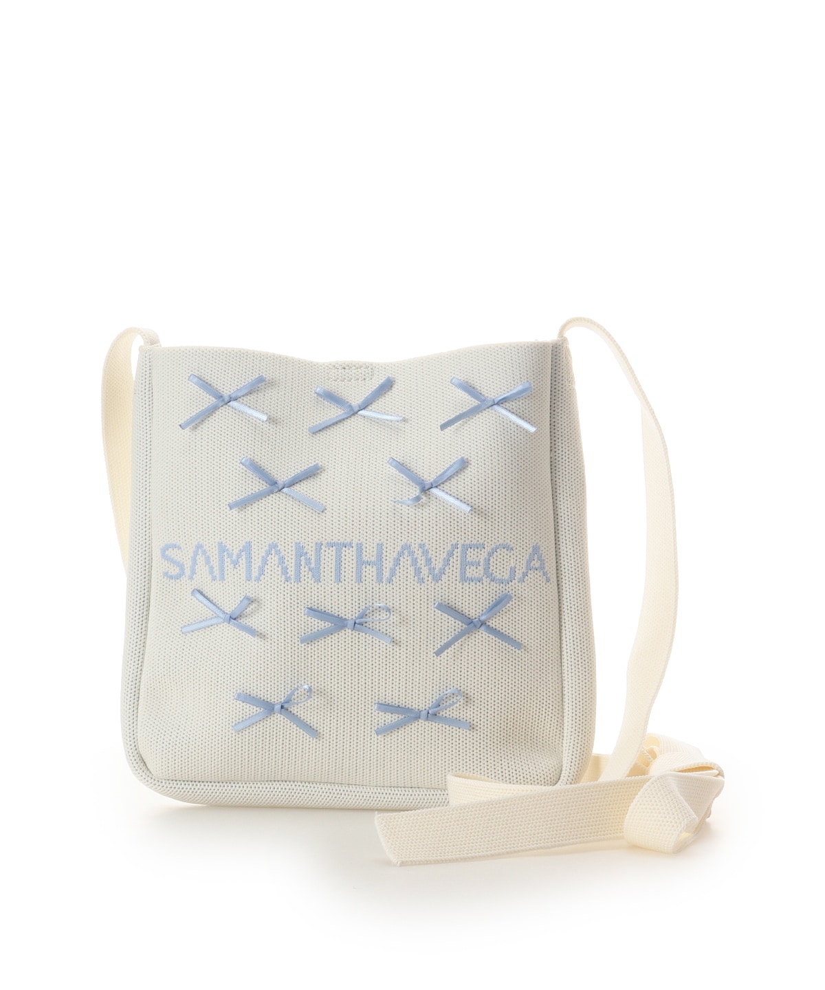 ニットショルダーバッグ