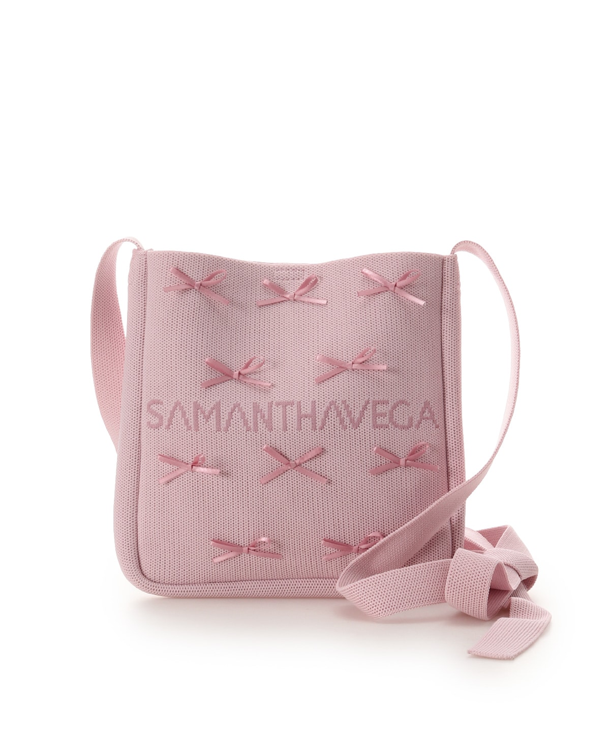 ニットショルダーバッグ