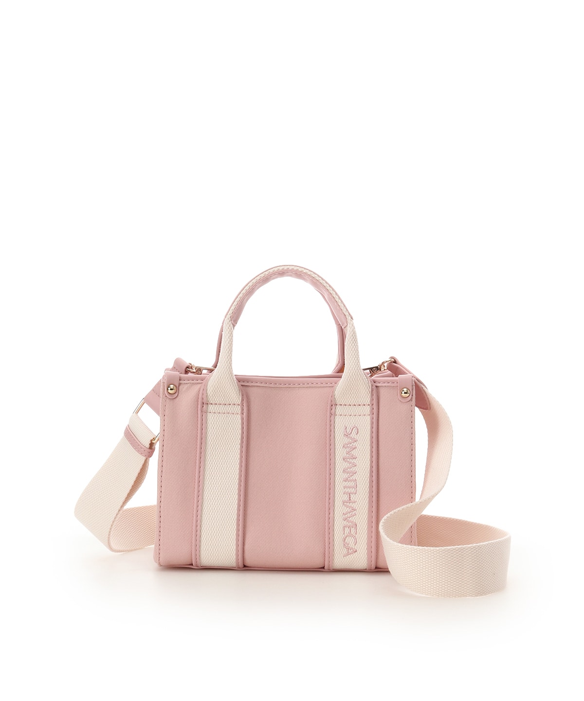 新色ロゴテープキャンバスショルダーバッグ（ミニ）