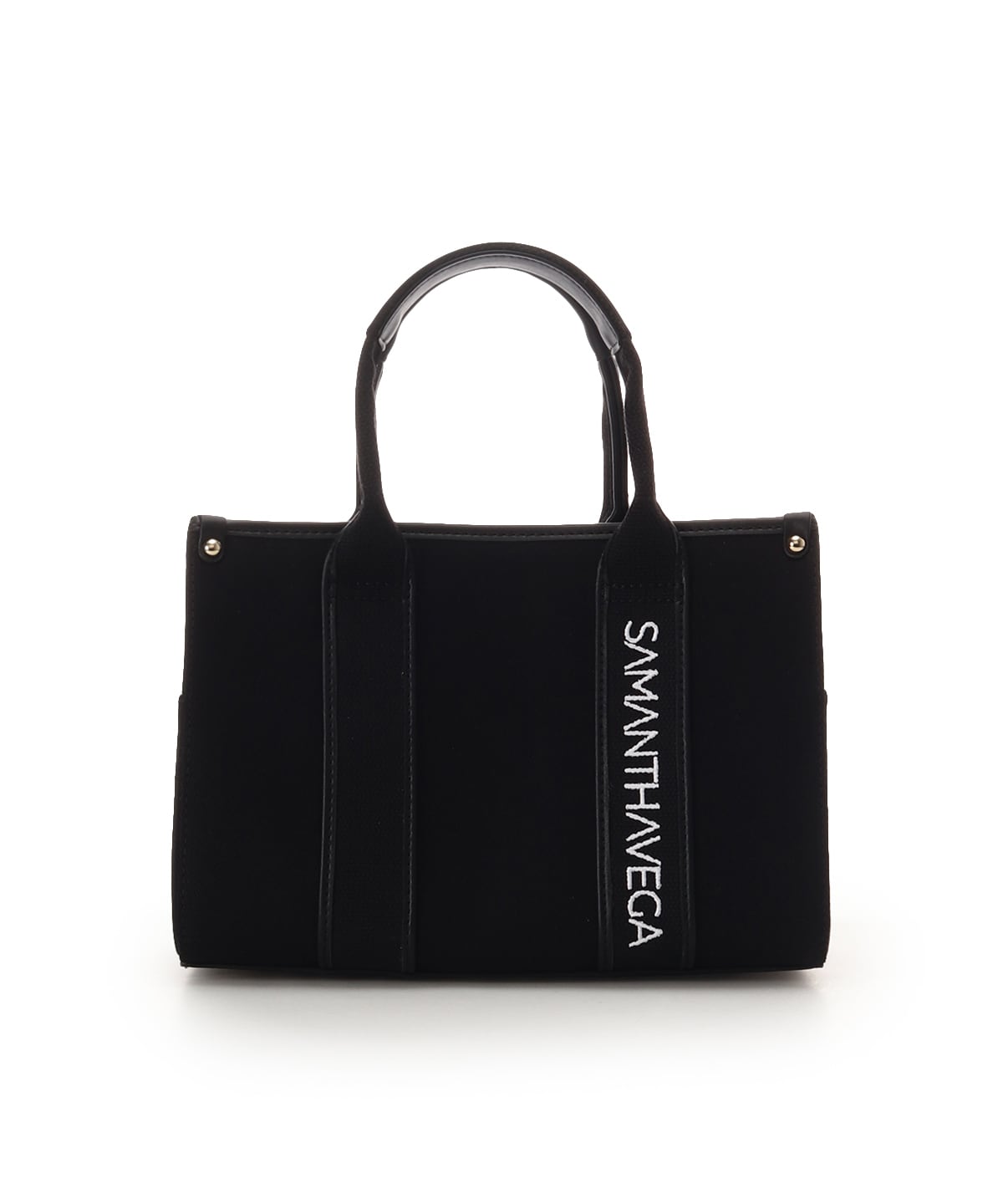 新色ロゴテープキャンバスハンドバッグ（小）