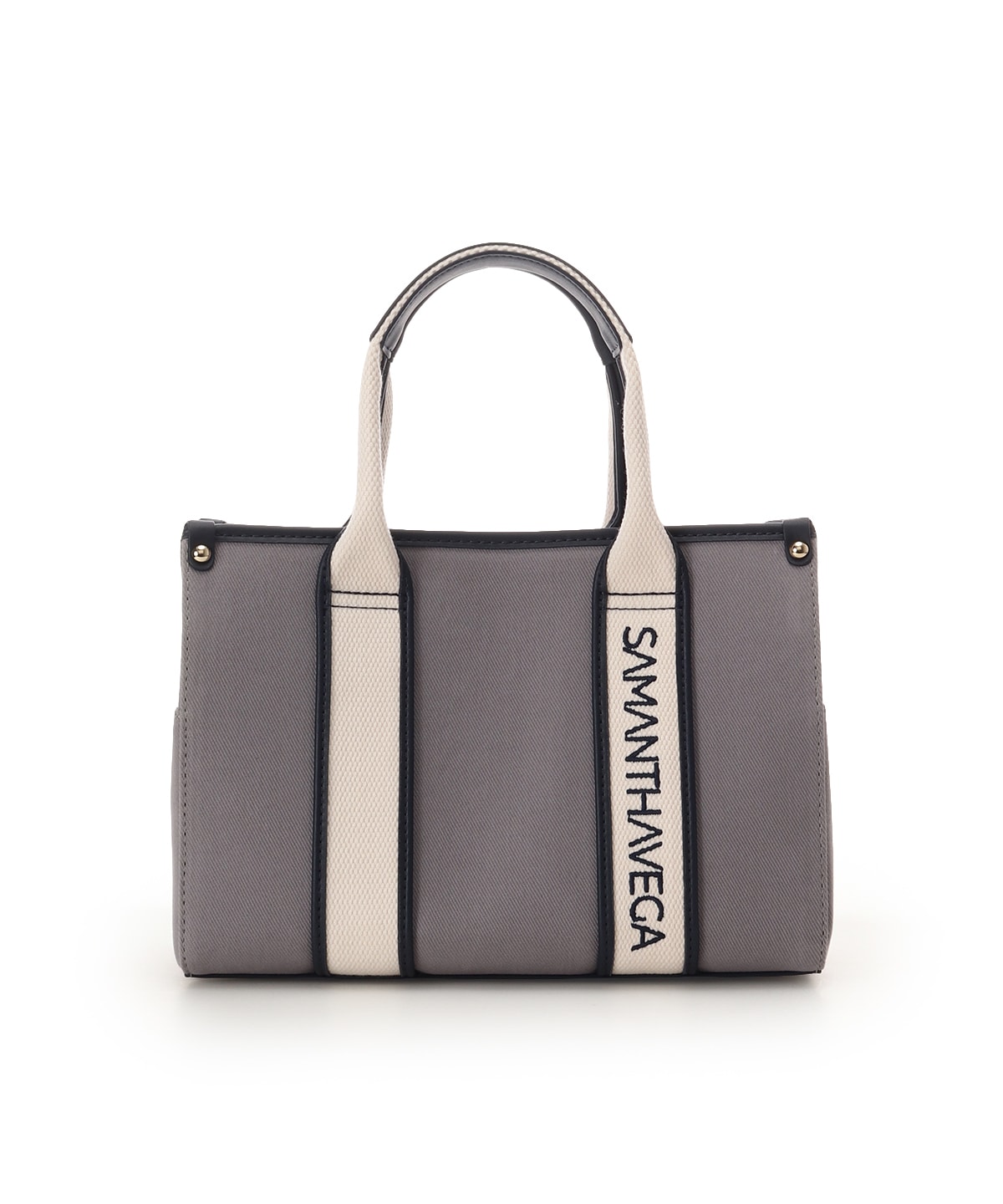 新色ロゴテープキャンバスハンドバッグ（小）