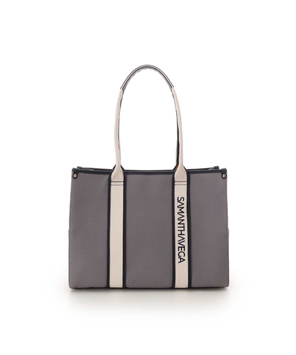 新色ロゴテープキャンバスA4トートバッグ