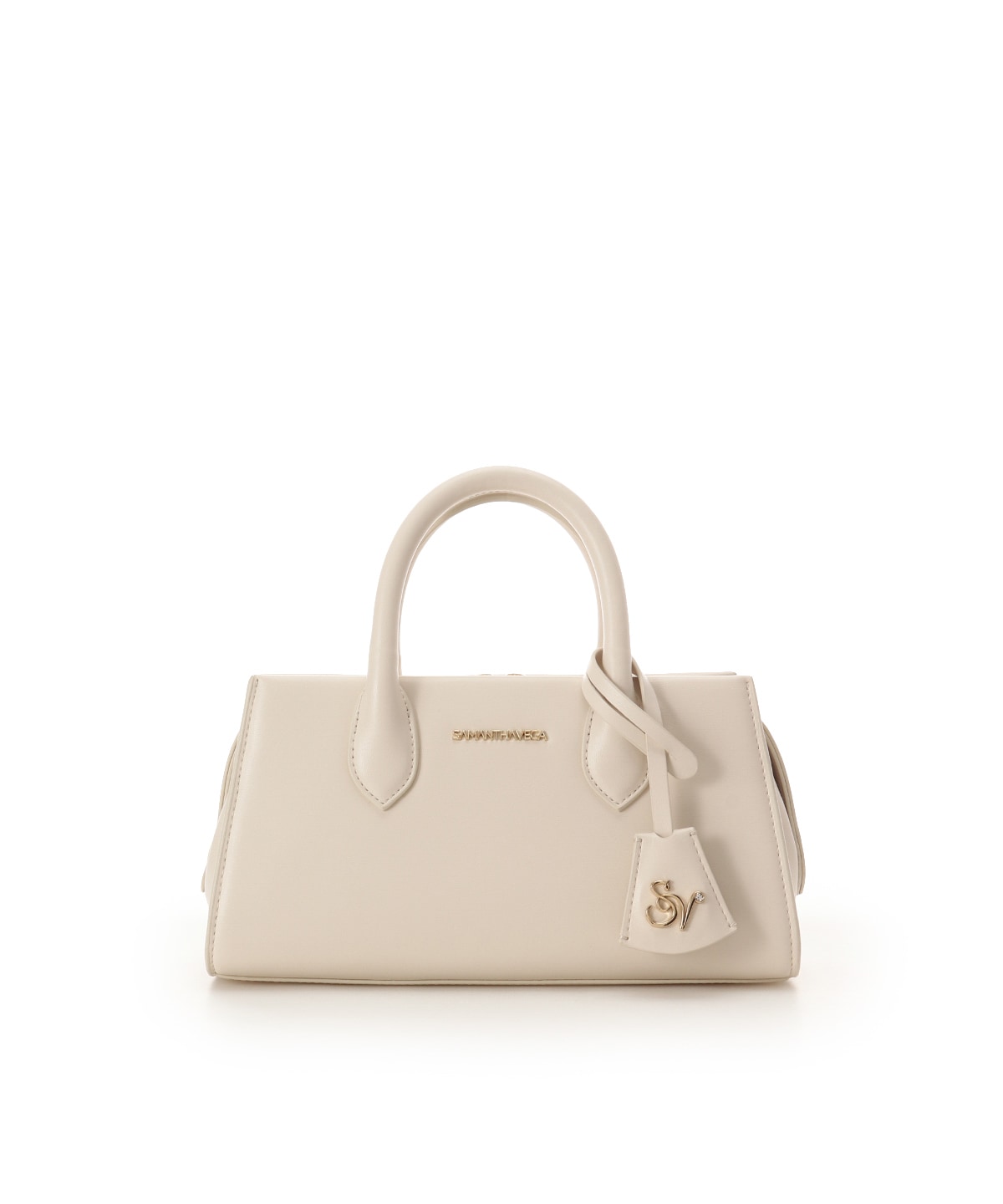 ロゴ金具ショルダーバッグ