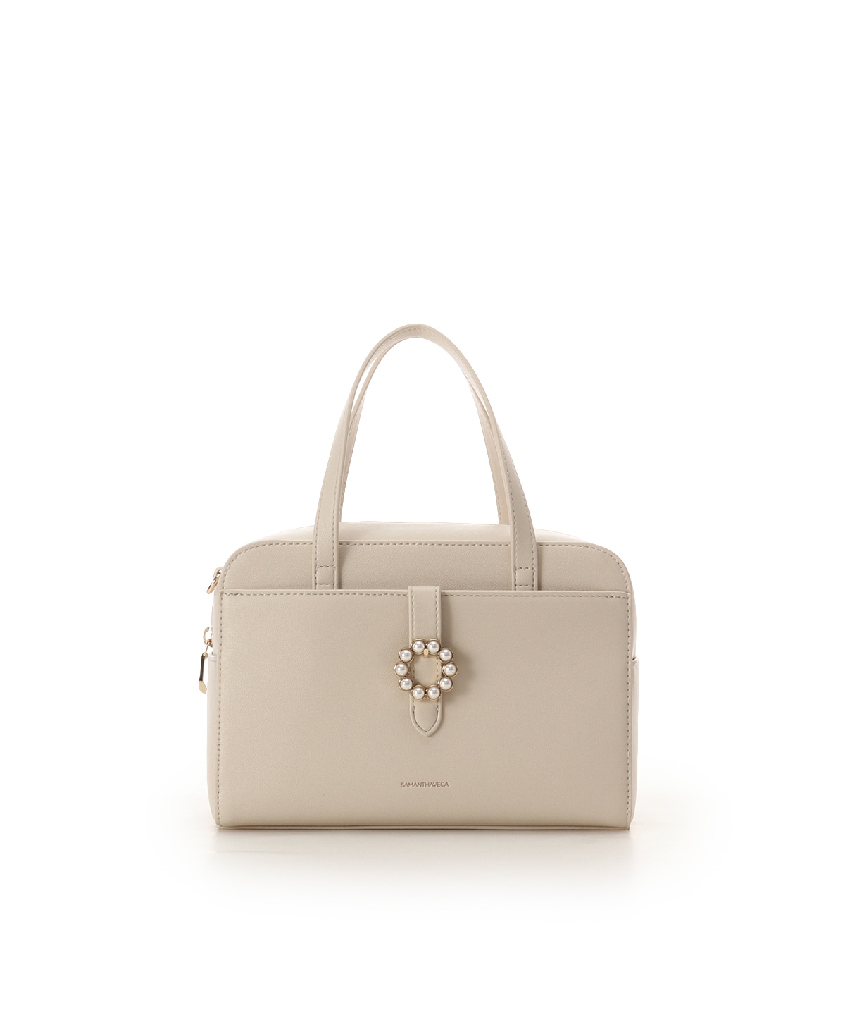 サークルパールハンドバッグ