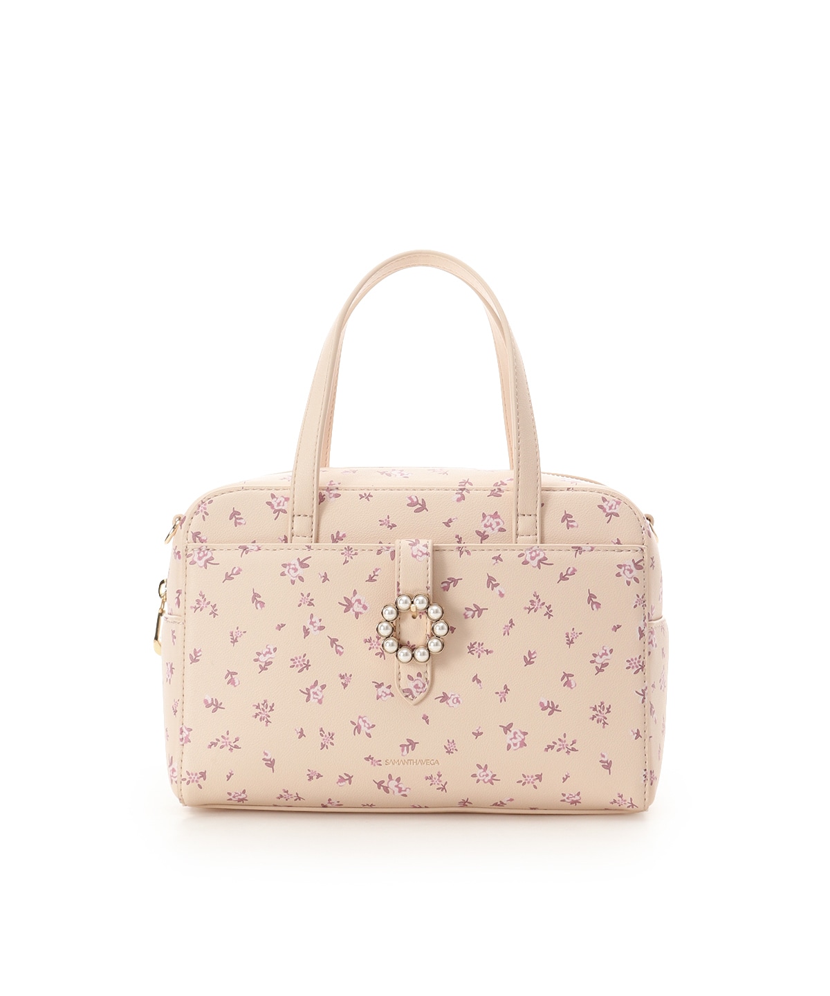 サークルパールハンドバッグ