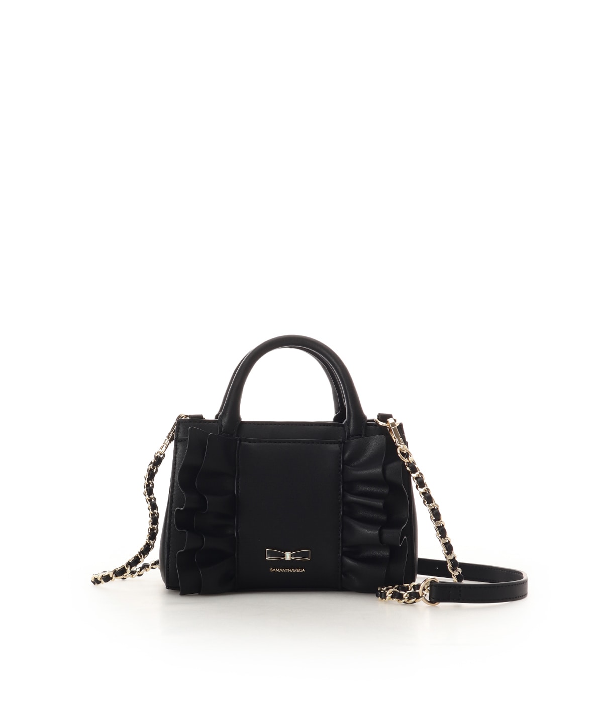 フリルリボンショルダーバッグ