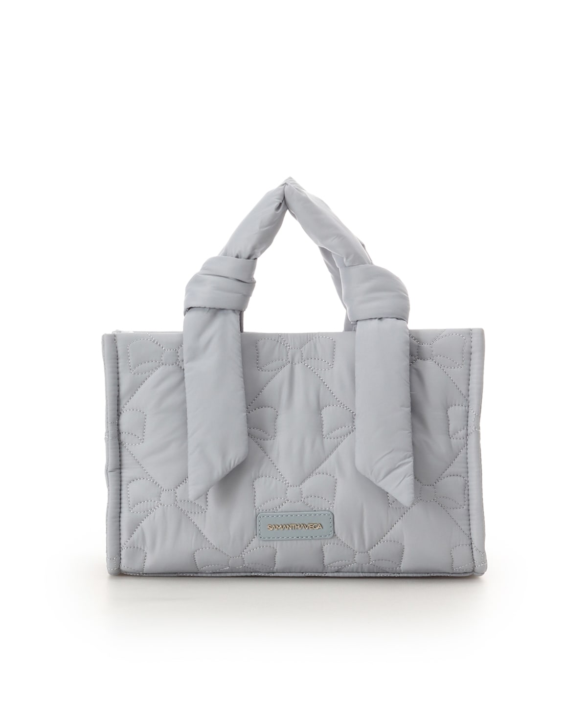 リボンキルティングハンドバッグ