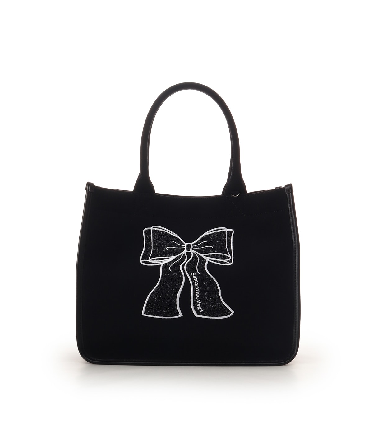 リボン刺繍トートバック