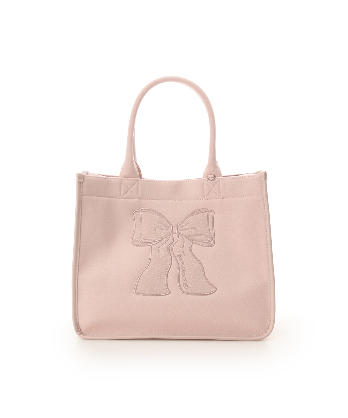 リボン刺繍トートバック