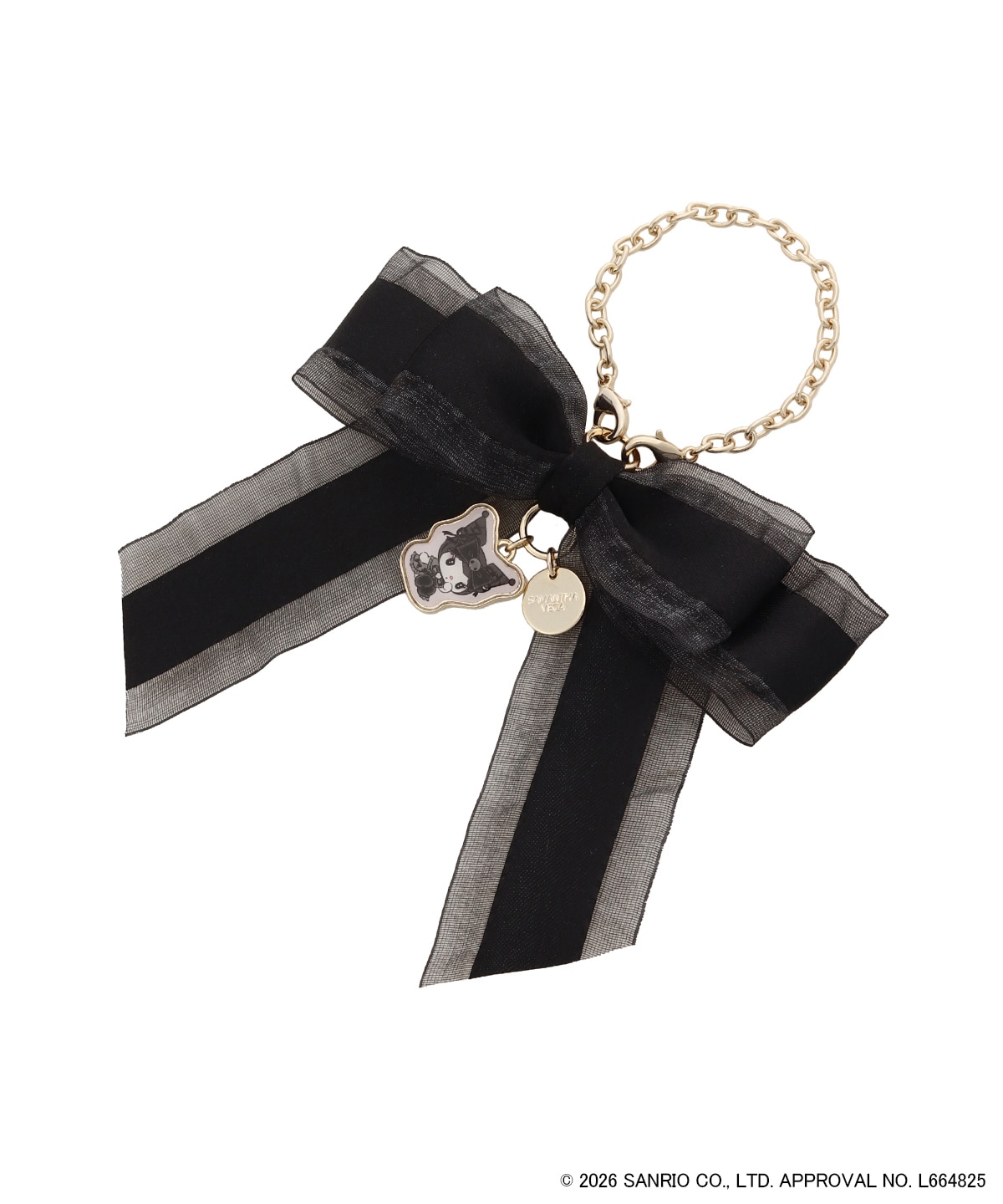 「マイメロディ＆クロミ」コレクション　「クロミ」2wayバッグチャーム