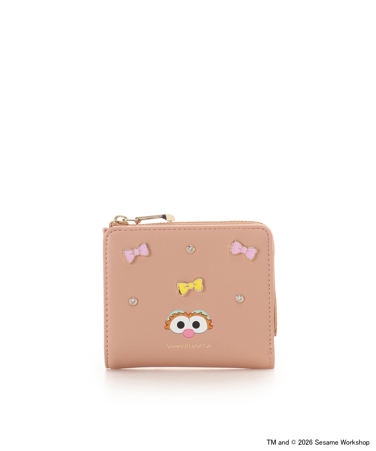 セサミストリートコレクション「ゾーイ」折財布