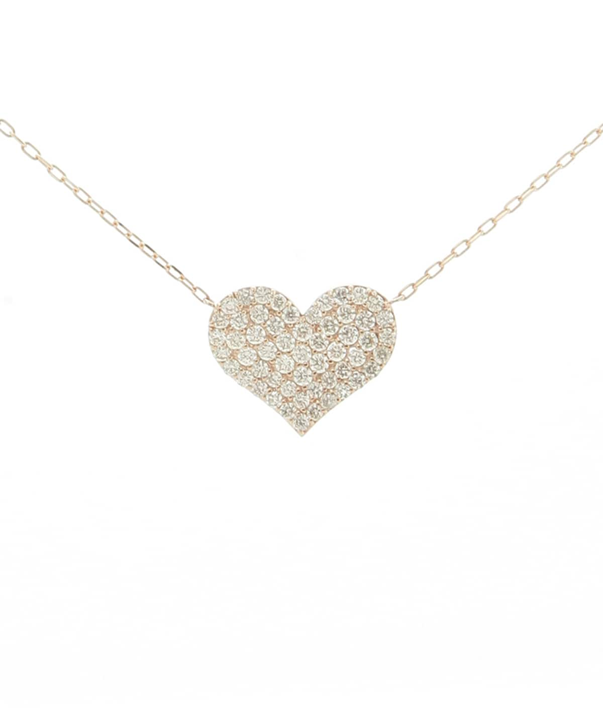 PerfectHeartネックレス（大）(42ｃｍ K18 ピンクA): Samantha Jewelry ...