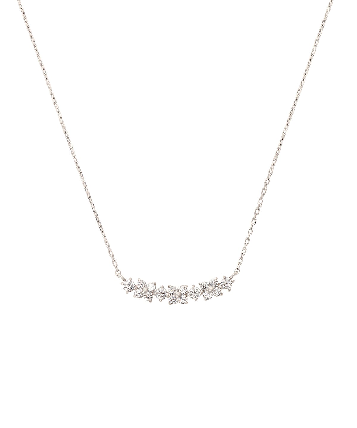 フラワーモチーフバンド　ネックレス