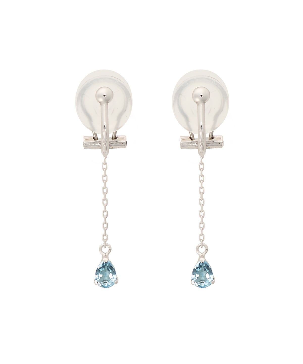 K10 WG トパーズイヤリング≪11月 誕生石≫