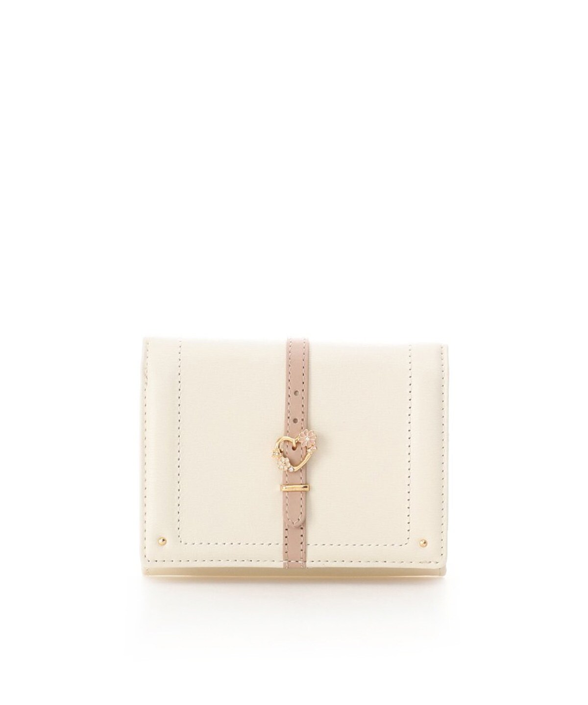 ハートフロントベルト中折財布 Free オフホワイト Samantha Thavasa Petit Choiceサマンサタバサ グループ 公式オンラインショップ