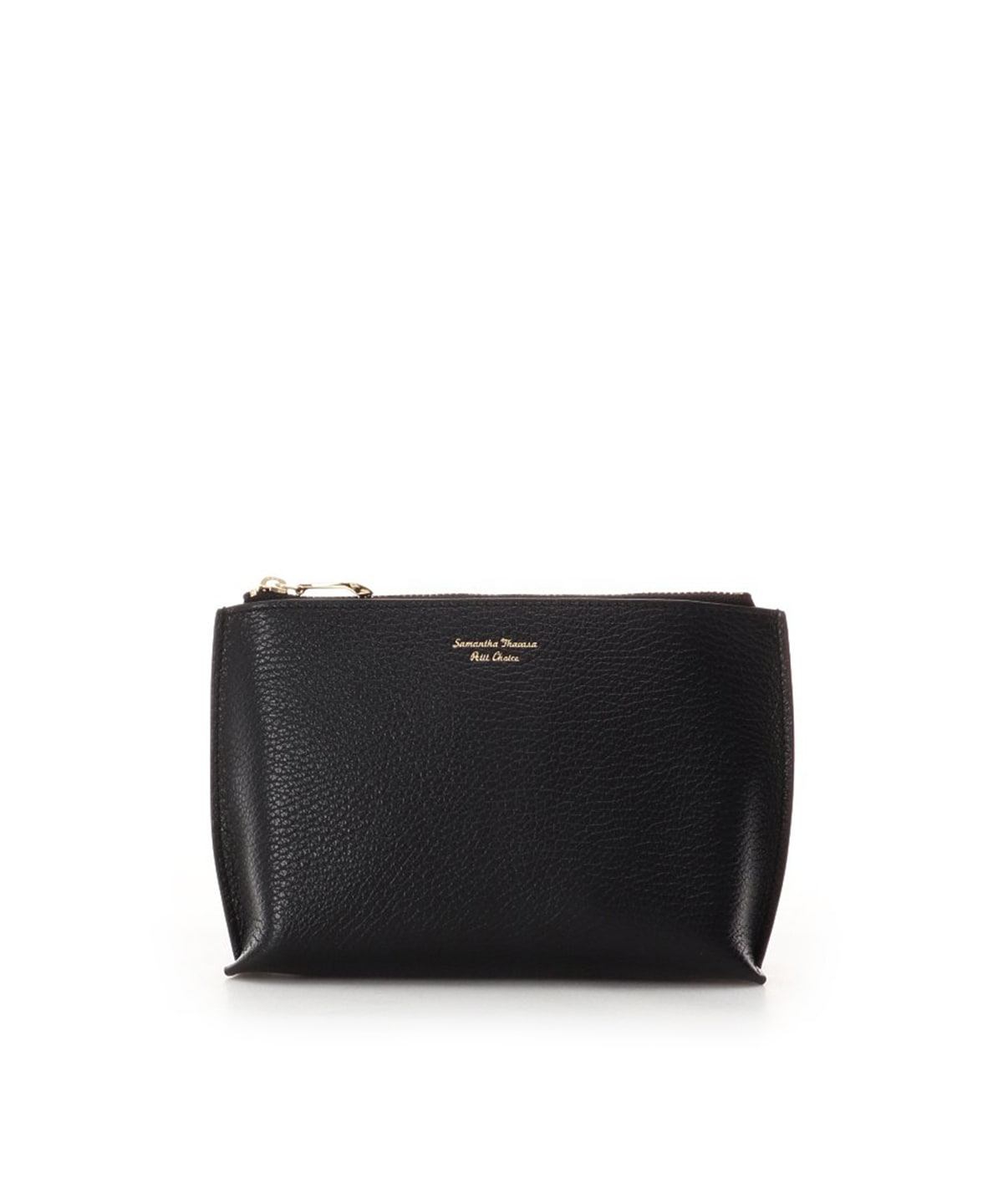 Italian Leather Series ポーチ 大 Free ブラック Samantha Thavasa Petit Choice サマンサタバサグループ 公式オンラインショップ Italian Leather Series ポーチ 大 Free ブラック Samantha Thavasa Petit Choice サマンサタバサグループ 公式オンラインショップ